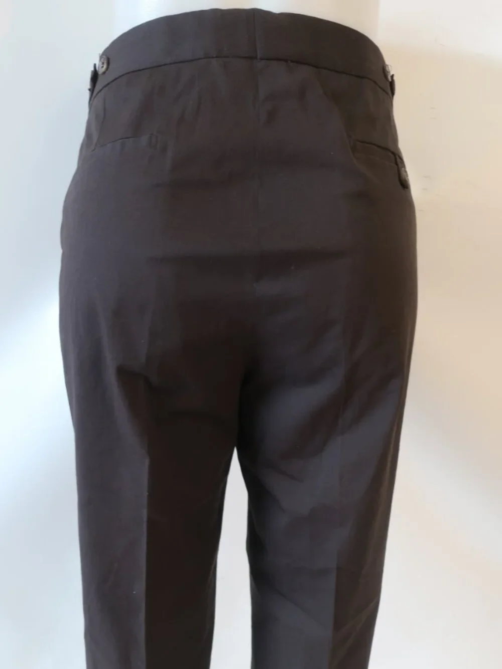 Gucci Men's Dark Brown Tailored Dress Pants